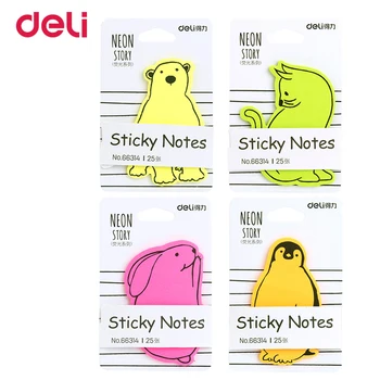 Deli kawaii animal shape memo pad for office school stationery supply cute paper sticky note post it pretty sticker notepad gift
Deli kawaii animal shape memo pad for office school stationery supply cute paper sticky note post it pretty sticker notepad gift