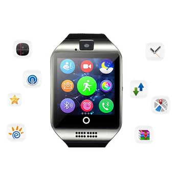 Bluetooth Smart Watch Smartwatch Android iOS Phone Call Relogio 2G GSM SIM TF Card Camera for iPhone Samsung HUAWEI PK GT08 A1
Bluetooth Smart Watch Smartwatch Android iOS Phone Call Relogio 2G GSM SIM TF Card Camera for iPhone Samsung HUAWEI PK GT08 A1