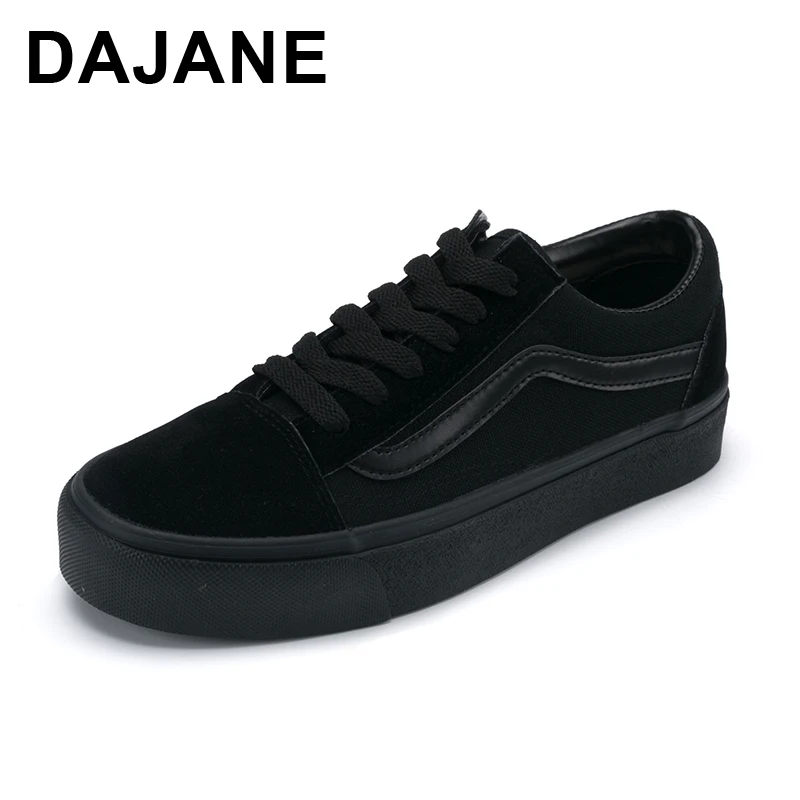 DAJANE Vulcanize shoes sneakers lovers leisure flat VANCN shoes women Sneakers Unisex Retro Ladies Casual black shoe
DAJANE Vulcanize shoes sneakers lovers leisure flat VANCN shoes women Sneakers Unisex Retro Ladies Casual black shoe