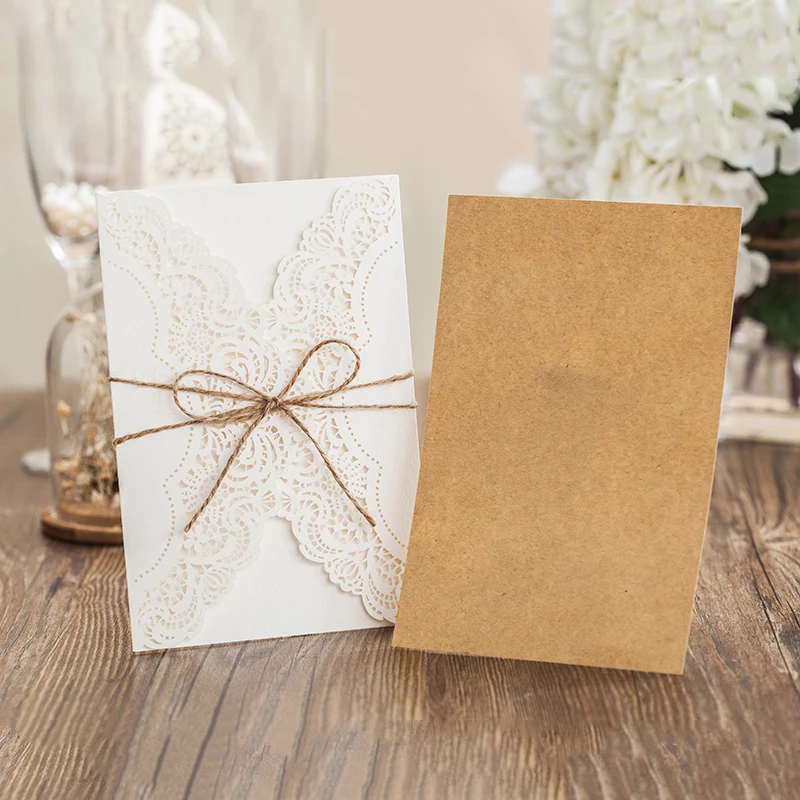 1 Set Design Flower Pattern Laser Cut Lace Wedding Invitations west cowboy Customize Invitation Cards Send Seal Envelope
1 Set Design Flower Pattern Laser Cut Lace Wedding Invitations west cowboy Customize Invitation Cards Send Seal Envelope
