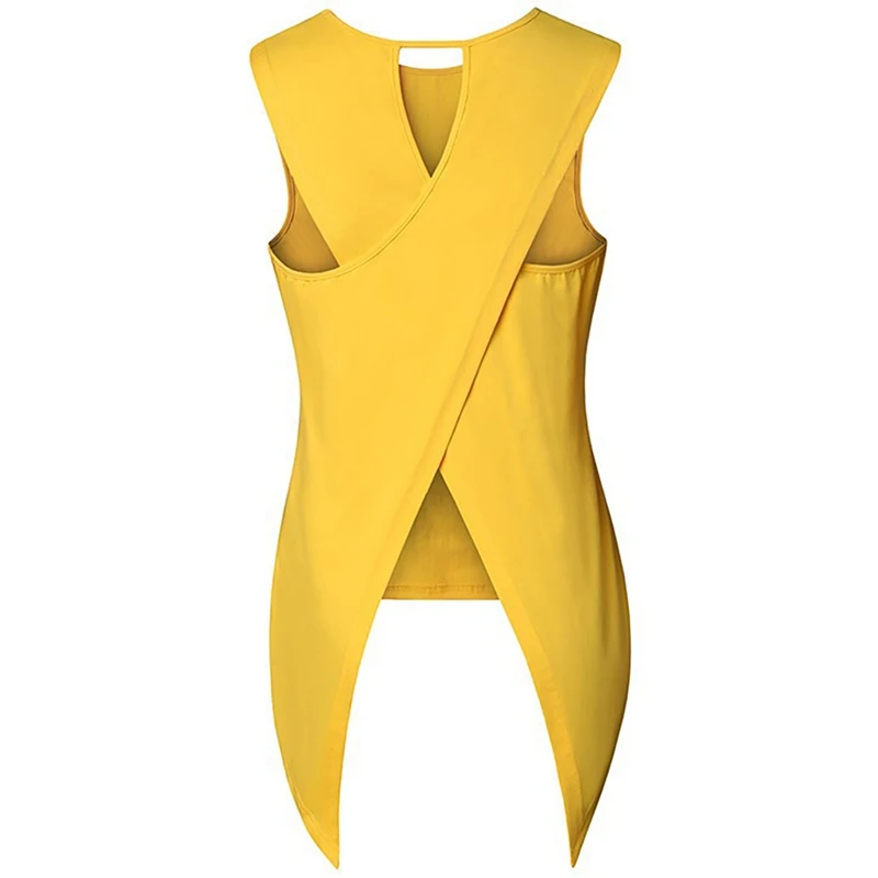 Summer Sexy Sleeveless T-shirt Ladies Sleeveless O-neck Cross Slim Dovetail T Shirt Women Plus Size S-XL
Summer Sexy Sleeveless T-shirt Ladies Sleeveless O-neck Cross Slim Dovetail T Shirt Women Plus Size S-XL