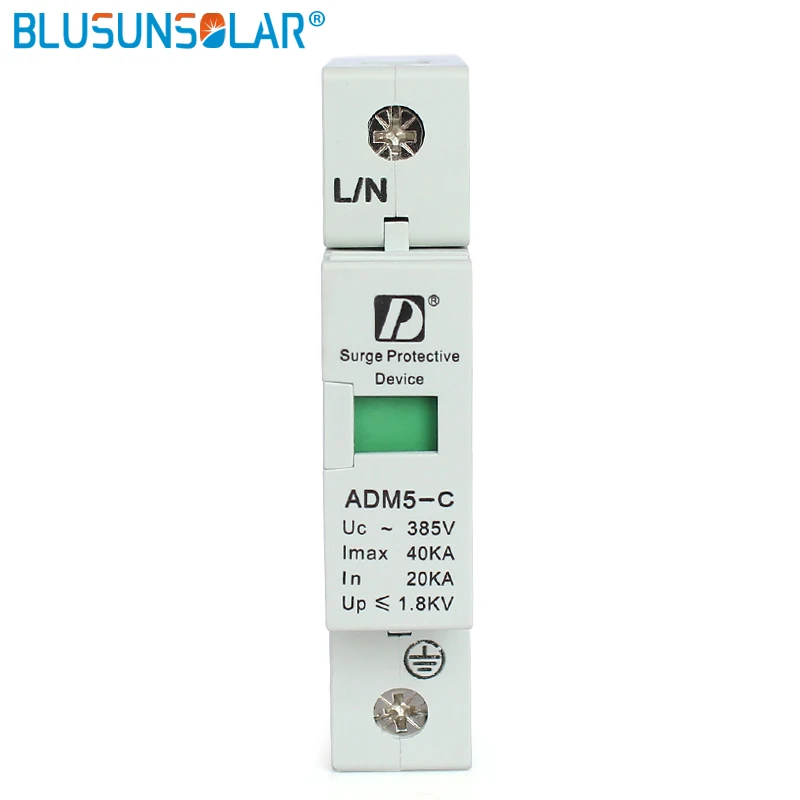 1 PCS/Lot high quality Standard 1P 40KA 110V 220V 380V AC Din Rail SPD anti-lightning voltage Surge Protector
1 PCS/Lot high quality Standard 1P 40KA 110V 220V 380V AC Din Rail SPD anti-lightning voltage Surge Protector