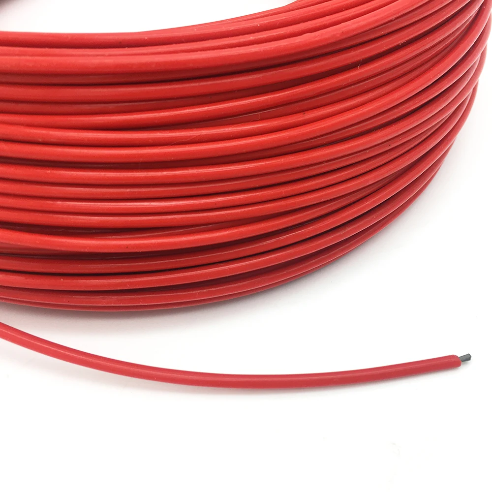 12K 33 Ом/м нагревательный кабель из углеродного волокна 10/15/20/30/50/100 м|Электрические