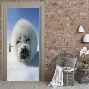 3D Print Sea Lion Poster PVC Waterproof Entire Door Sticker Creative Stickers Door Wall Sticker DIY Mural Bedroom Home Decor
3D Print Sea Lion Poster PVC Waterproof Entire Door Sticker Creative Stickers Door Wall Sticker DIY Mural Bedroom Home Decor