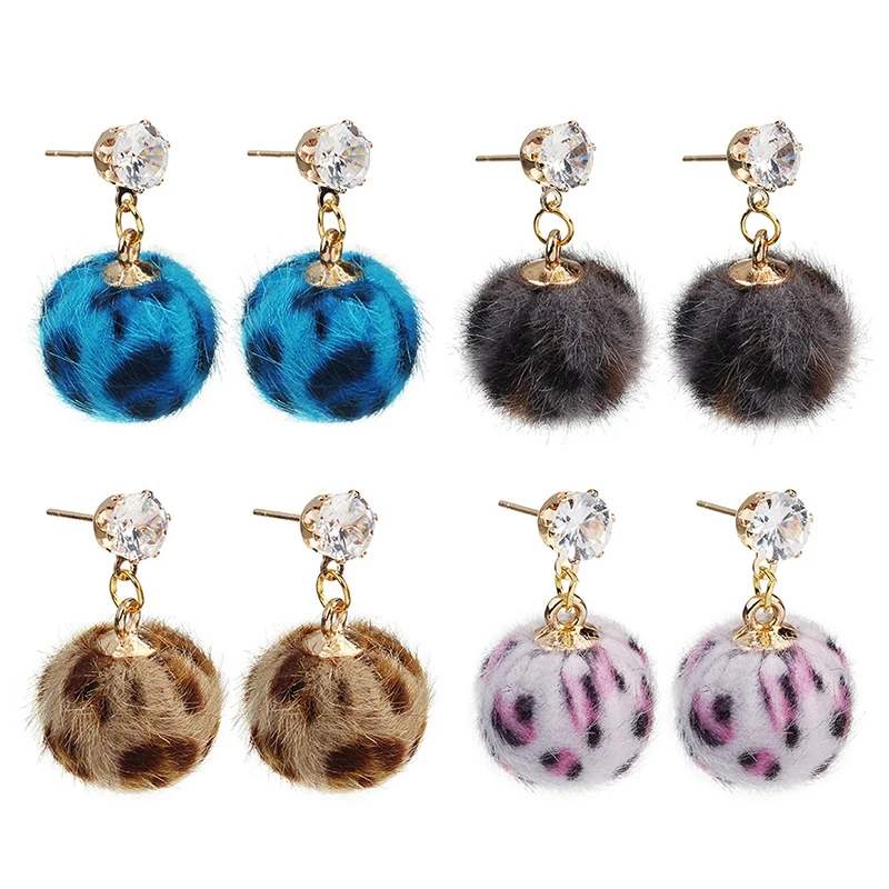 2019 Fashion Simple Leopard Print Hairball Earrings Cute Wool Ball Earrings For Women Girlfriend Christmas Gifts Jewelry
2019 Fashion Simple Leopard Print Hairball Earrings Cute Wool Ball Earrings For Women Girlfriend Christmas Gifts Jewelry