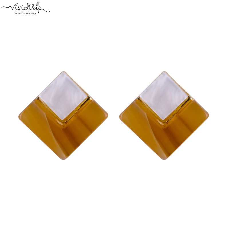 Fashion Korean Fine Resin Acrylic Clip On Earrings Geometry Square Tortoiseshell Cute Ear Clips Without Piercing for Women Girl
Fashion Korean Fine Resin Acrylic Clip On Earrings Geometry Square Tortoiseshell Cute Ear Clips Without Piercing for Women Girl