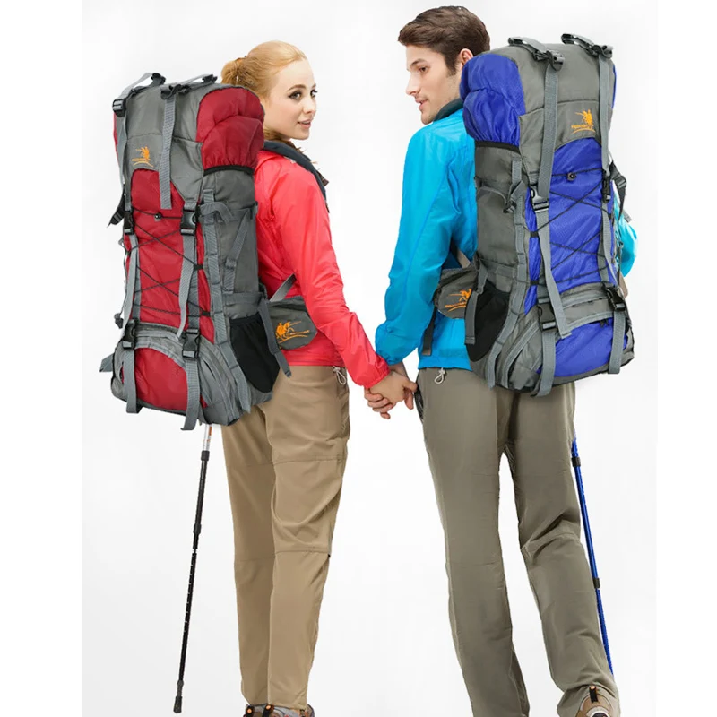 60L Large Hiking Climbing Backpacks Nylon Waterproof Treking Sports Bags For Men Women Best Cheap Packages knapsack
60L Large Hiking Climbing Backpacks Nylon Waterproof Treking Sports Bags For Men Women Best Cheap Packages knapsack
