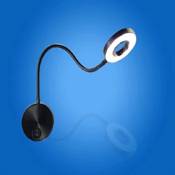 5W Led Simple circular wall lamp Guest room bedside reading ligh Universal mounted hose light
5W Led Simple circular wall lamp Guest room bedside reading ligh Universal mounted hose light