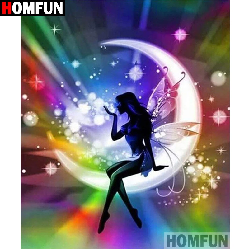 HOMFUN Full Square/Round Drill 5D DIY Diamond Painting "Butterfly fairy landscape" Embroidery Cross Stitch 3D Home Decor A10699
HOMFUN Full Square/Round Drill 5D DIY Diamond Painting "Butterfly fairy landscape" Embroidery Cross Stitch 3D Home Decor A10699