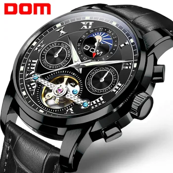 Mechanical Watch DOM Wristwatches Automatic Mens Watch Top Brand Luxury Casual Leather Waterproof Watch Men M-75BL-1MH
Mechanical Watch DOM Wristwatches Automatic Mens Watch Top Brand Luxury Casual Leather Waterproof Watch Men M-75BL-1MH