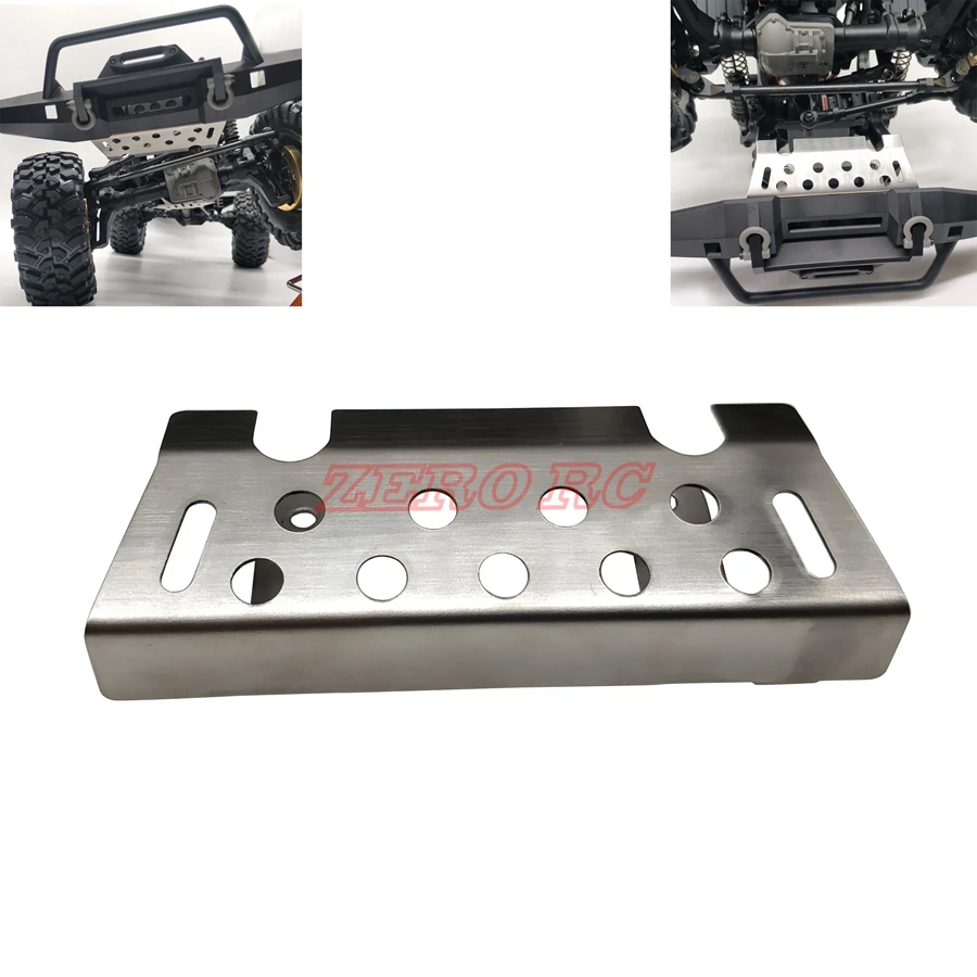 TRX4 Stainless Steel Front Bumper Protection Skid Plate For 1/10 RC Crawler TRAXXAS Trx-4 Trx 4
TRX4 Stainless Steel Front Bumper Protection Skid Plate For 1/10 RC Crawler TRAXXAS Trx-4 Trx 4