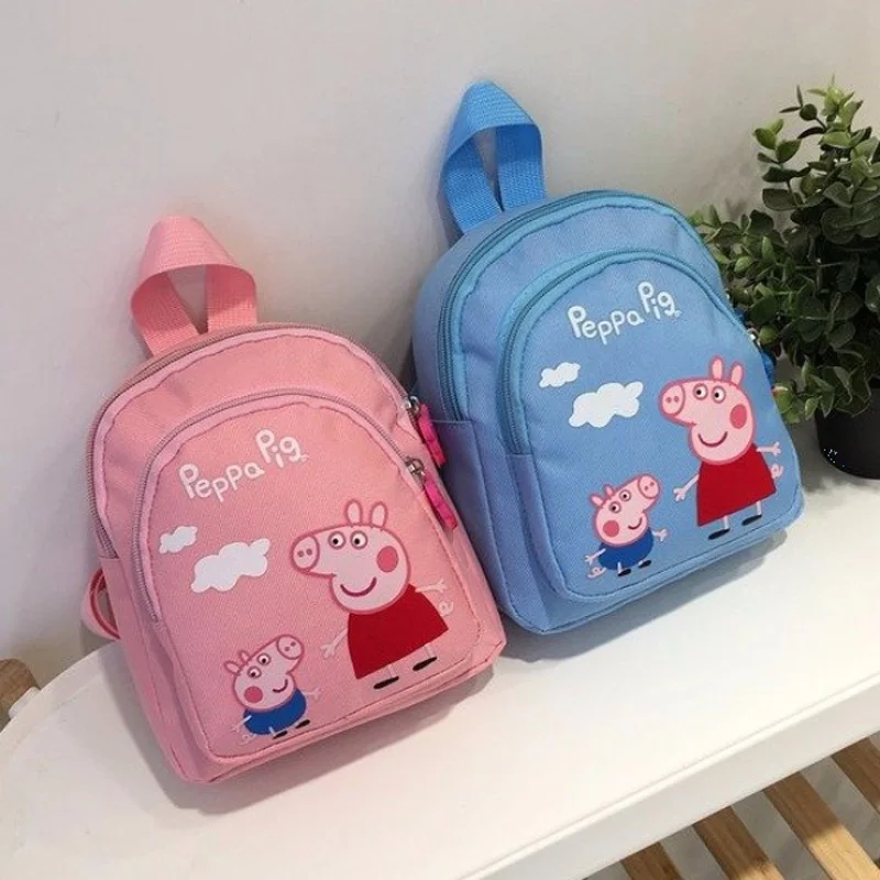 Genuine Peppa Pig Toy Backpack Hot New Styles Pig Family Action Figure Print Shoulder Bag Children Learning Backpack
Genuine Peppa Pig Toy Backpack Hot New Styles Pig Family Action Figure Print Shoulder Bag Children Learning Backpack