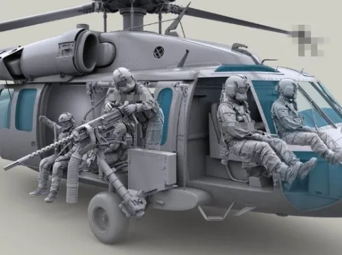 1/35 Scale Modern US Navy Seal and Sling (NO aircraft 7 People) Miniatures Unpainted Resin Model Kit Figure Free Shipping
1/35 Scale Modern US Navy Seal and Sling (NO aircraft 7 People) Miniatures Unpainted Resin Model Kit Figure Free Shipping