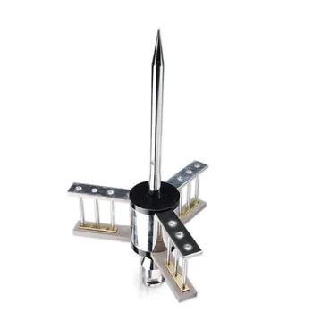 Maintance Free Lightning Conductor for Commercial Industrial Utility 1600sq meters roof, Lightning Rod 4kg / 30m cable included
Maintance Free Lightning Conductor for Commercial Industrial Utility 1600sq meters roof, Lightning Rod 4kg / 30m cable included