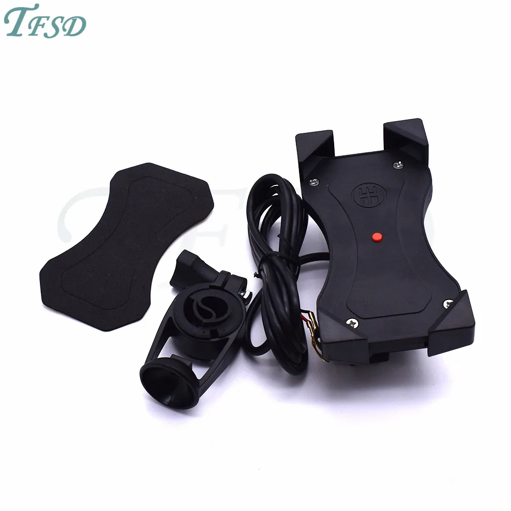 Bike Motorcycle GPS USB cell Phone Holder 360 Rotatable Handlebar Rearview Mirror Mobile firmly shockproof For Yamaha Tmax 530
Bike Motorcycle GPS USB cell Phone Holder 360 Rotatable Handlebar Rearview Mirror Mobile firmly shockproof For Yamaha Tmax 530