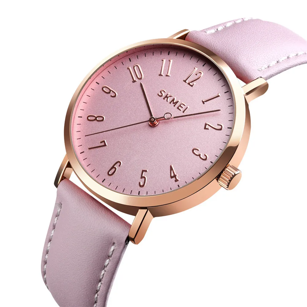 SKMEI Fashion Women Watches Ladies Quartz Watch Leather Strap Waterproof Wristwatches Female Watch Lovers relogio feminino 1463
SKMEI Fashion Women Watches Ladies Quartz Watch Leather Strap Waterproof Wristwatches Female Watch Lovers relogio feminino 1463