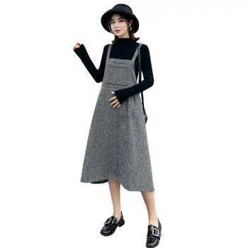 2019 New Maternity Nursing Dress Suit Knitted Pullover+Plaid Woolen Sundress Sets Pregnant Woman Causal Pregnancy Dress Set Q557
2019 New Maternity Nursing Dress Suit Knitted Pullover+Plaid Woolen Sundress Sets Pregnant Woman Causal Pregnancy Dress Set Q557