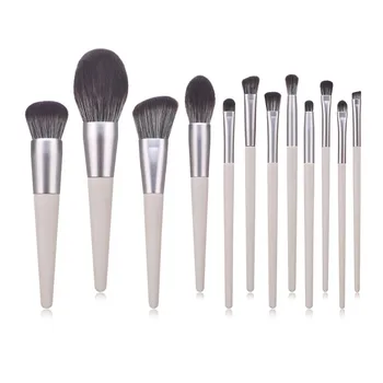 12pcs Makeup Brushes set Cosmetic Tools Powder Foundation Blending Eyebrow Brush Facial Make Up Tools Home Salon Use T12077
12pcs Makeup Brushes set Cosmetic Tools Powder Foundation Blending Eyebrow Brush Facial Make Up Tools Home Salon Use T12077