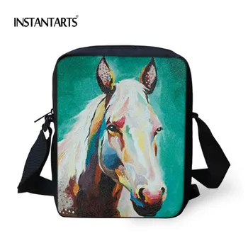 INSTANTARTS Casual Women Small Handbags for Girls horse Printed High Quality Travel Crossbody Bags Famous Brand Messenger Bag
INSTANTARTS Casual Women Small Handbags for Girls horse Printed High Quality Travel Crossbody Bags Famous Brand Messenger Bag