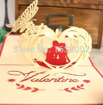 Romantic couple Best selling 3D laser cutting heart flower paper card 20pcs/lot free shipping wedding party favor supplies
Romantic couple Best selling 3D laser cutting heart flower paper card 20pcs/lot free shipping wedding party favor supplies