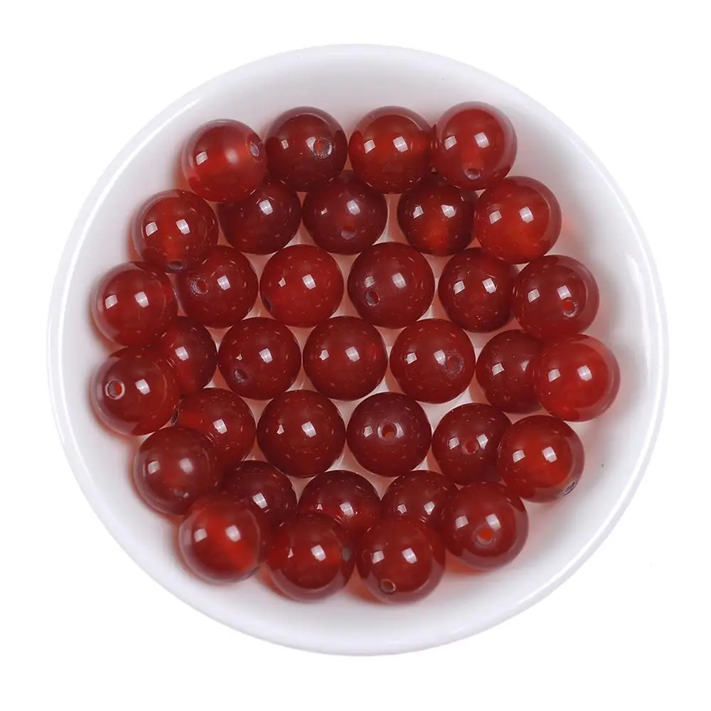 Red Carnelian Agates Onyx Beads Natural Stone Smooth Round Loose Strand Beads For DIY Jewelry Making Bracelet Size 15" 4-12mm
Red Carnelian Agates Onyx Beads Natural Stone Smooth Round Loose Strand Beads For DIY Jewelry Making Bracelet Size 15" 4-12mm