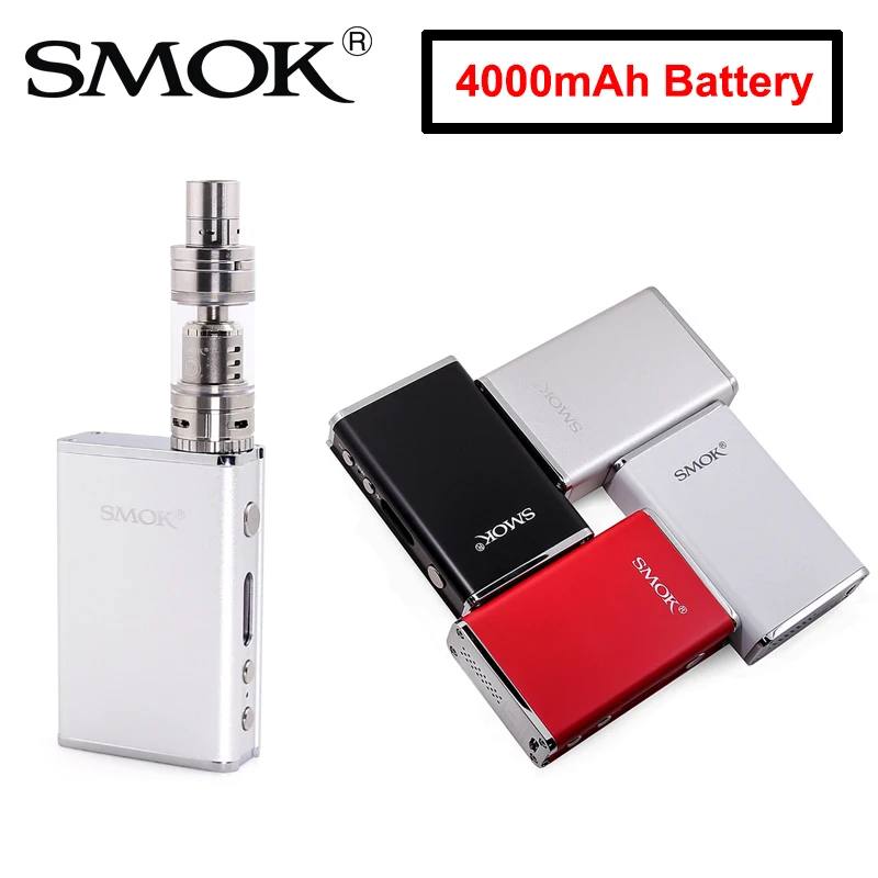 SMOK VAPE современный R80 Mod с 4000 mah Батарея TFV4 Мини Танк 80 Вт электронная сигарета