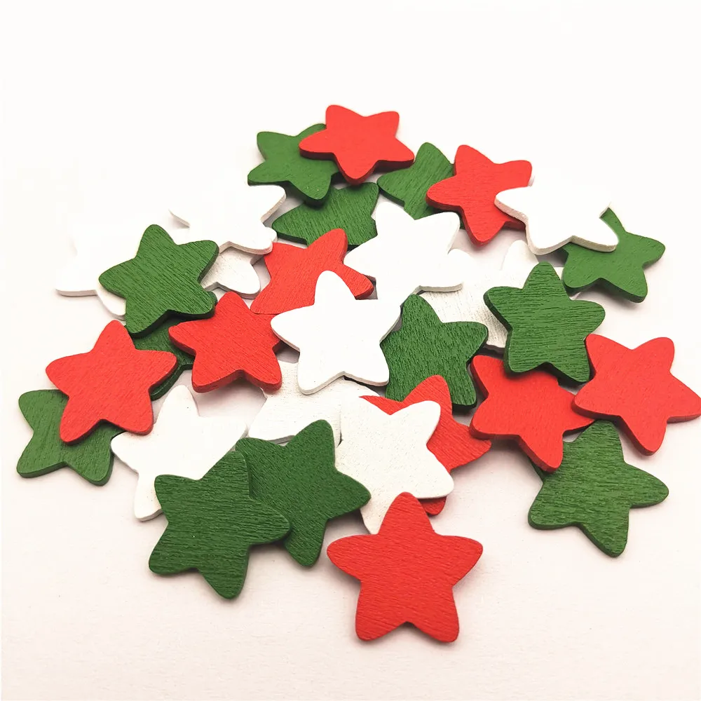 100pcs 18mm Wood Stars Embellishments Wedding Christmas Shabby Chic Crafts Chips Cardmaking Toppers Scrapbooking 12 Colors
100pcs 18mm Wood Stars Embellishments Wedding Christmas Shabby Chic Crafts Chips Cardmaking Toppers Scrapbooking 12 Colors