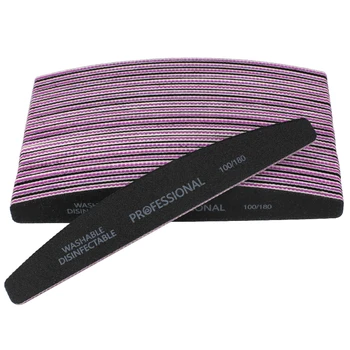 25Pcs/lot Nail File100/180 Black Nail File Sanding buffer UV Gel Nail Polish File Buffer Double Side Salon Acrylic Nail Supplies
25Pcs/lot Nail File100/180 Black Nail File Sanding buffer UV Gel Nail Polish File Buffer Double Side Salon Acrylic Nail Supplies