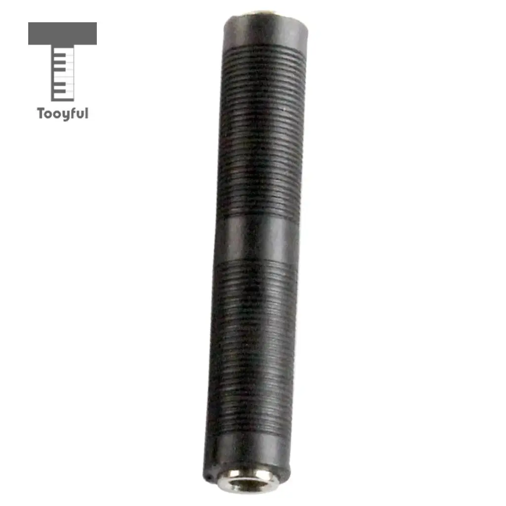 Tooful 6.35mm Jack Coupler Guitar Extension Cable Connector Adapter Female to Female High quality Black
Tooful 6.35mm Jack Coupler Guitar Extension Cable Connector Adapter Female to Female High quality Black