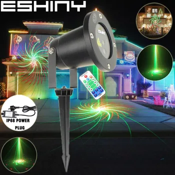 ESHINY Remote R&G Laser 64 Patterns Projector Outdoor Light WF Holiday House Bar DJ Dance Xmas Tree Wall Landscape Garden T239D2
ESHINY Remote R&G Laser 64 Patterns Projector Outdoor Light WF Holiday House Bar DJ Dance Xmas Tree Wall Landscape Garden T239D2