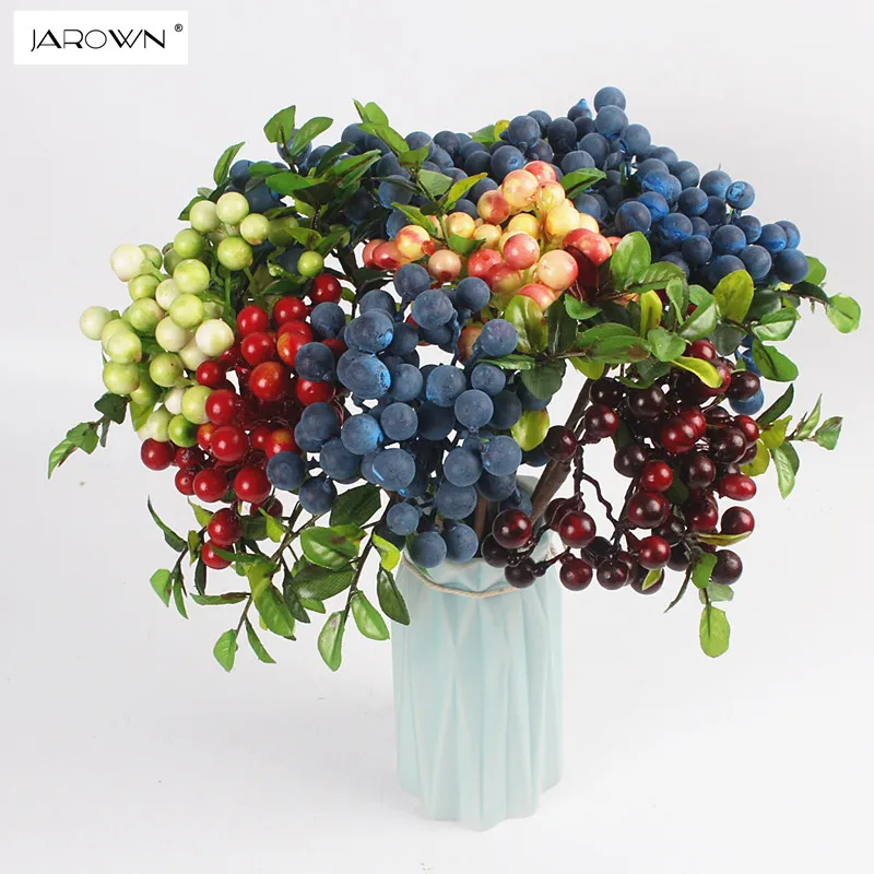 JAROWN Artificial Fruit Berry Pot Plants Fake Artificial Flowers Leaves For Wedding Home Table Decoration Accessories
JAROWN Artificial Fruit Berry Pot Plants Fake Artificial Flowers Leaves For Wedding Home Table Decoration Accessories