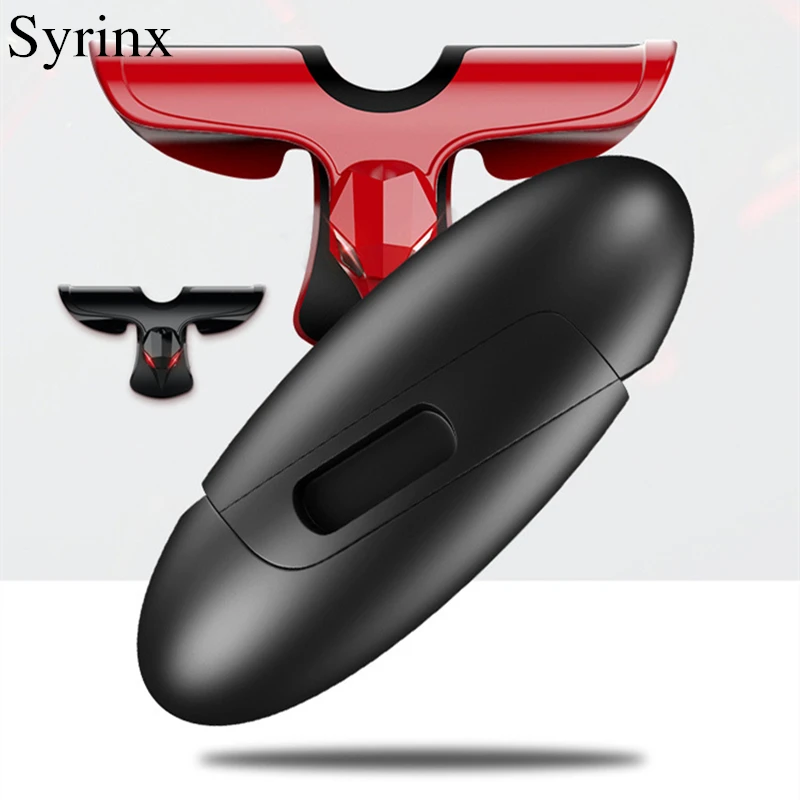 

SYRINX Phone Game Mount Bracket Goose Egg Gamepad Hand Grip Clip Stand For iphone X 8 Samsung S8 Plus Huawei P10 Gaming Handle