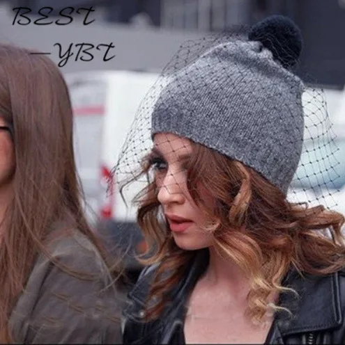 New Wave of Small Fragrant Autumn and Winter Retro High Quality Mesh Veil Hat Knit Wool Cap British Style Hat HOT
New Wave of Small Fragrant Autumn and Winter Retro High Quality Mesh Veil Hat Knit Wool Cap British Style Hat HOT