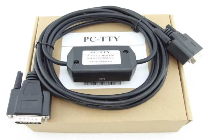 New S5 series 6ES5 734-1BD20 programming cable PC-TTY 6ES5734-1BD20 DB9 compatible cable with box
New S5 series 6ES5 734-1BD20 programming cable PC-TTY 6ES5734-1BD20 DB9 compatible cable with box