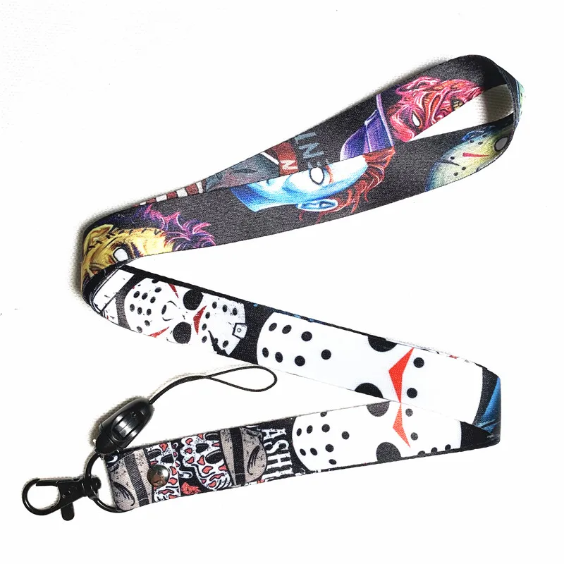 Jason Voorhees Keychain lanyard office neck strap ID Badge Holder Work Pass Gym Mobile USB Holder Hang Rope
Jason Voorhees Keychain lanyard office neck strap ID Badge Holder Work Pass Gym Mobile USB Holder Hang Rope