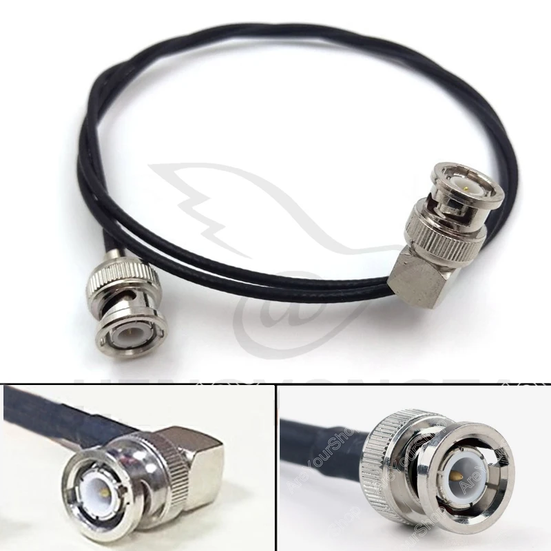 BNC Straight to BNC plugs elbow SDI pigtail. Very soft 50 ohm camera video signal SDI transmission line Camera RF coaxial cable
BNC Straight to BNC plugs elbow SDI pigtail. Very soft 50 ohm camera video signal SDI transmission line Camera RF coaxial cable
