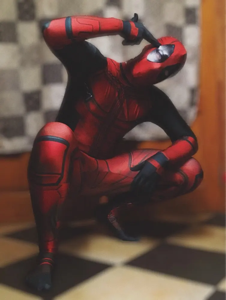 Deadpool Costume Free Shipping Black and Red Spandex 3D Print Deadpool Cosplay Halloween Costume
Deadpool Costume Free Shipping Black and Red Spandex 3D Print Deadpool Cosplay Halloween Costume