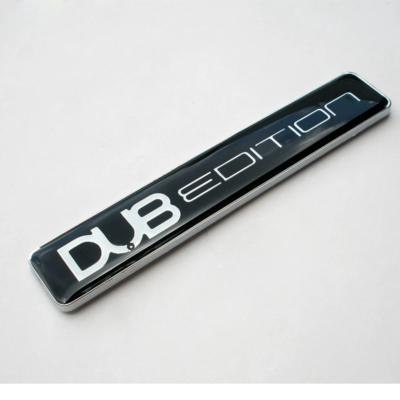 Chrome Emblem Dub Edition Badge For VW T4 T5 Transporter GOLF R32 R36 GTI TURBO MK4 MK5
Chrome Emblem Dub Edition Badge For VW T4 T5 Transporter GOLF R32 R36 GTI TURBO MK4 MK5