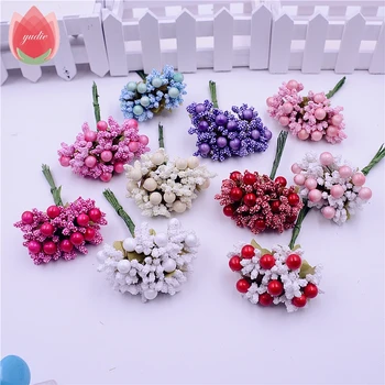 10pcs Foam Silk Stamen Handmade Artificial Berry Flowers Wedding Decoration DIY Wreath Gift Box Scrapbooking Craft Fake Flowers
10pcs Foam Silk Stamen Handmade Artificial Berry Flowers Wedding Decoration DIY Wreath Gift Box Scrapbooking Craft Fake Flowers