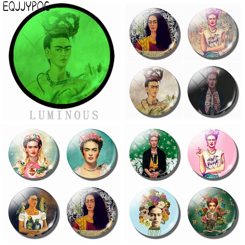 Luminous Art Self-portrait Refrigerator Magnets 30 MM Magnet Fridge Glass DIY Magnetic Stickers for Fridge Vintage Decor
Luminous Art Self-portrait Refrigerator Magnets 30 MM Magnet Fridge Glass DIY Magnetic Stickers for Fridge Vintage Decor