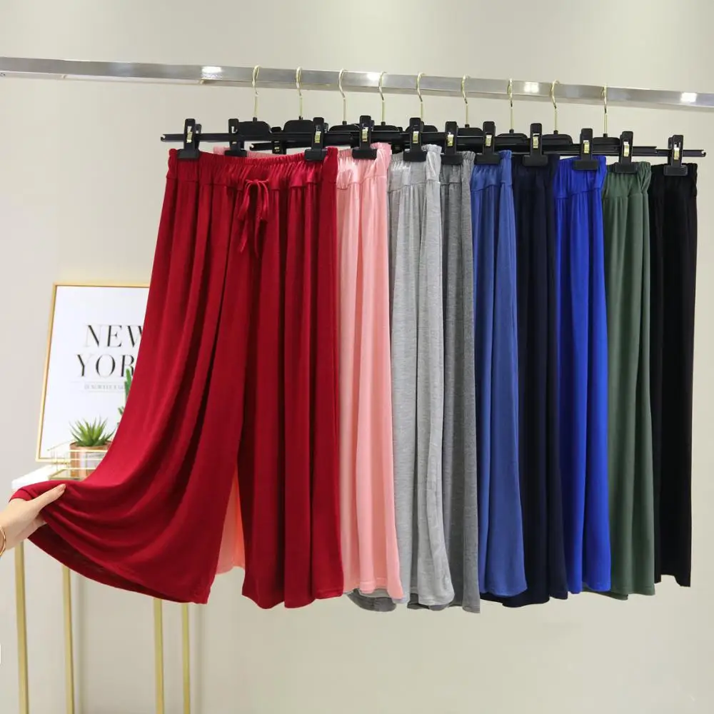 Soft Cotton Women Casual Loose Wide Leg Pants Lady Elegant Fashion Preppy Trousers Female Pure Color Females New Palazzo Pants
Soft Cotton Women Casual Loose Wide Leg Pants Lady Elegant Fashion Preppy Trousers Female Pure Color Females New Palazzo Pants