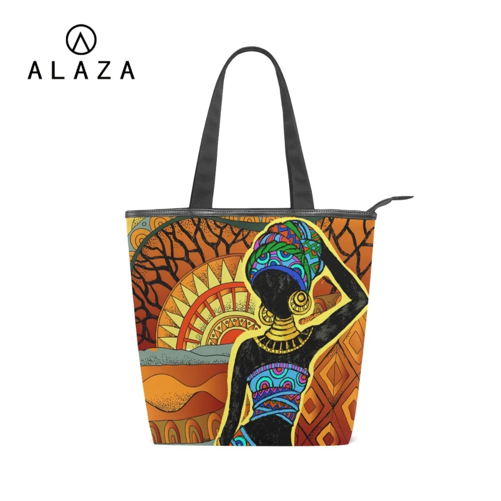 ALAZA 6 Canvas Shoulder Bag Beautiful African Women Printing Big Size Handbag Tote Ladies Casual Customizable Drop Shipping NEW
ALAZA 6 Canvas Shoulder Bag Beautiful African Women Printing Big Size Handbag Tote Ladies Casual Customizable Drop Shipping NEW