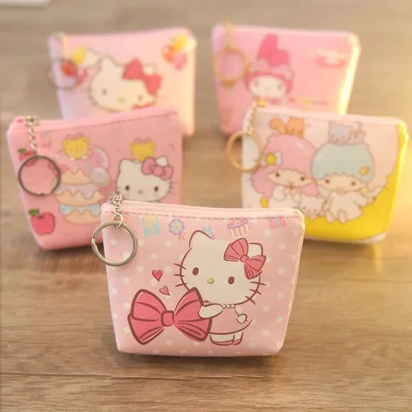 Random Delivery!Kawaii Mini Hello Kitty Coin Purse My Melody Gemini Little Twin Star Wallet Pouch PU Case Bag Key Bags B61
Random Delivery!Kawaii Mini Hello Kitty Coin Purse My Melody Gemini Little Twin Star Wallet Pouch PU Case Bag Key Bags B61