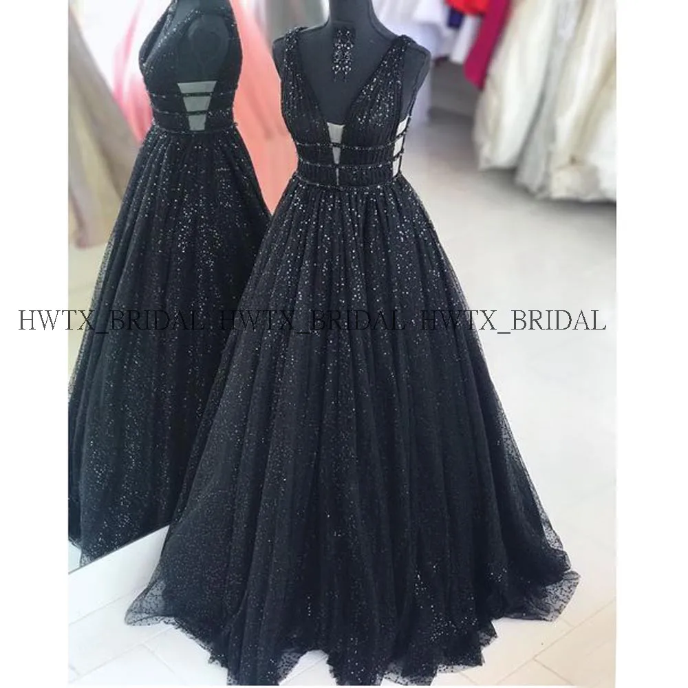 Bling Black Sequin Evening Dress Robe de soiree 2019 Plus Size A Line Sleeveless Long Prom Dresses Women Formal Party Gown
Bling Black Sequin Evening Dress Robe de soiree 2019 Plus Size A Line Sleeveless Long Prom Dresses Women Formal Party Gown