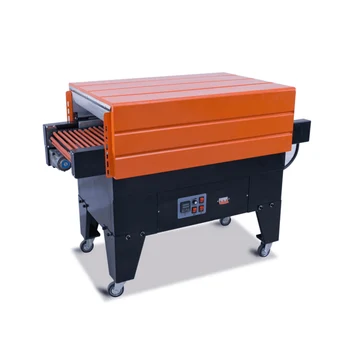 Plastic film thermal shrinking machinery wrapping shrinker table style PVC PP wrappings 0-10m/min,even tunnel temp with fan
Plastic film thermal shrinking machinery wrapping shrinker table style PVC PP wrappings 0-10m/min,even tunnel temp with fan