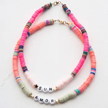 collares de acero inoxidable para mujer letter mixcolour beads chokers necklaces best friends fashion jewelry dragon necklace
collares de acero inoxidable para mujer letter mixcolour beads chokers necklaces best friends fashion jewelry dragon necklace