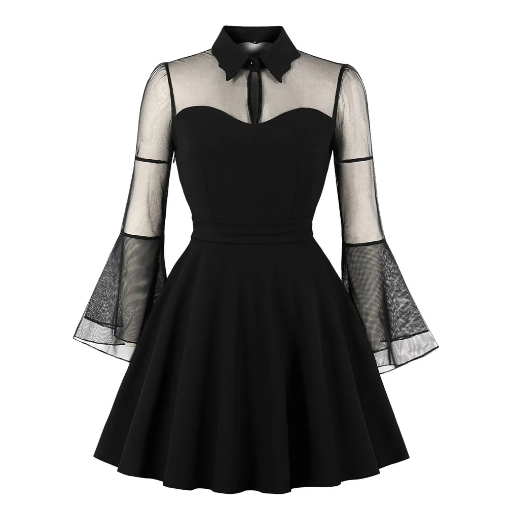 snowshine YLW Women Long Sleeve Solid Color Punk Vintage Party Gothic Rockabilly Swing Dresses free shipping
snowshine YLW Women Long Sleeve Solid Color Punk Vintage Party Gothic Rockabilly Swing Dresses free shipping