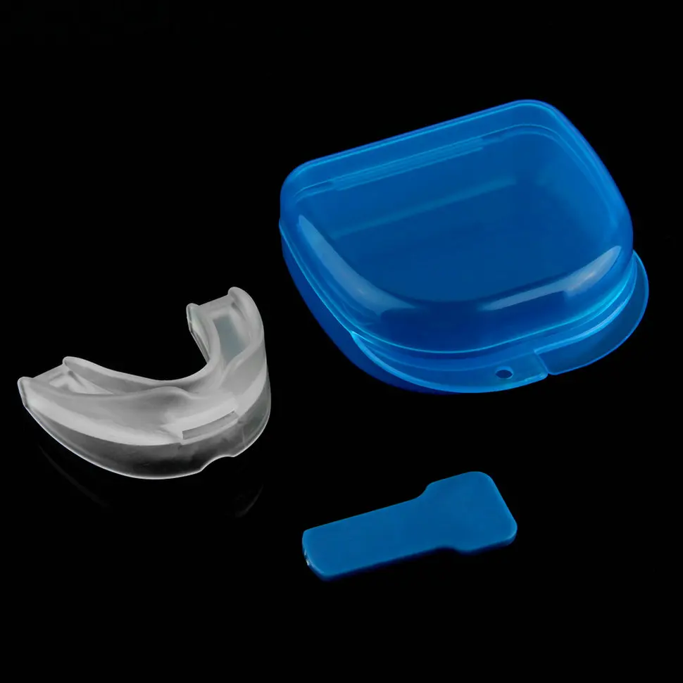 Image Dental Stop Anti Snoring Solution Device Snore Stopper Mouthpiece Tray Stopper Sleep Apnea Mouthguard Health Care Hot Selling