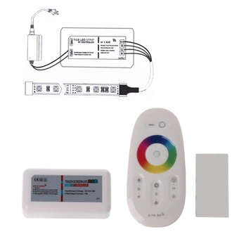 DC 12V 24V RGB LED Controller+2.4G RF Touch Screen Remote Control For LED Strip Light
DC 12V 24V RGB LED Controller+2.4G RF Touch Screen Remote Control For LED Strip Light