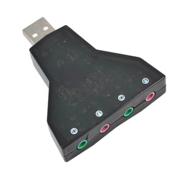NOYOKERE Microphone MIC Headset 7.1 Ch 3D Audio Card Converter Double Sound Card Virtual 7.1 Channel USB 2.0 Audio Adapter Dual
NOYOKERE Microphone MIC Headset 7.1 Ch 3D Audio Card Converter Double Sound Card Virtual 7.1 Channel USB 2.0 Audio Adapter Dual